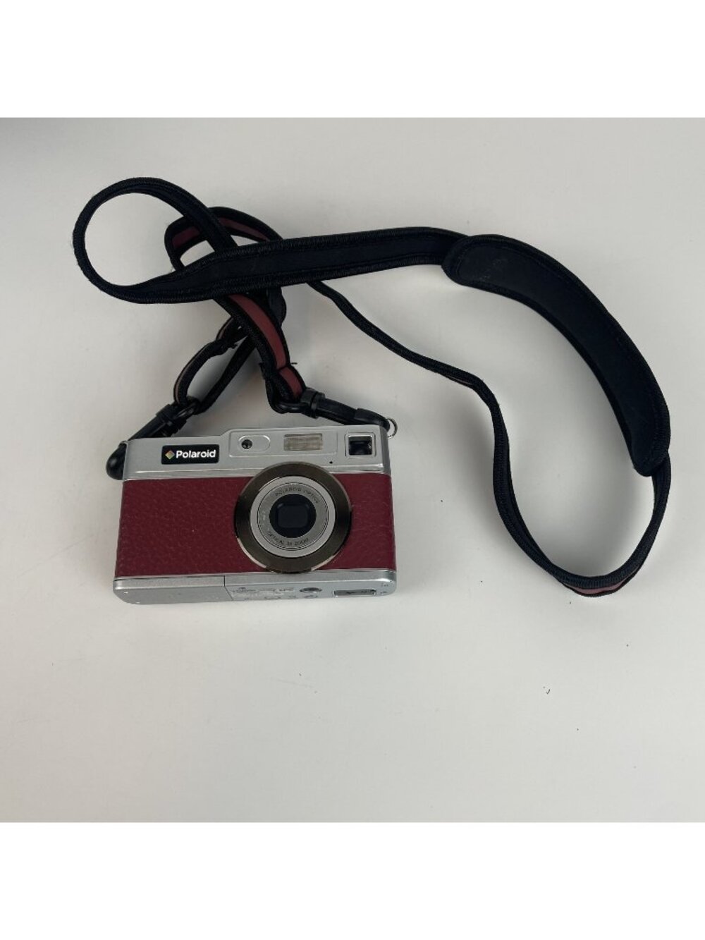 Polaroid iE827 Retro Digital Camera 18MP Red – W/ Strap & Bag | No Power